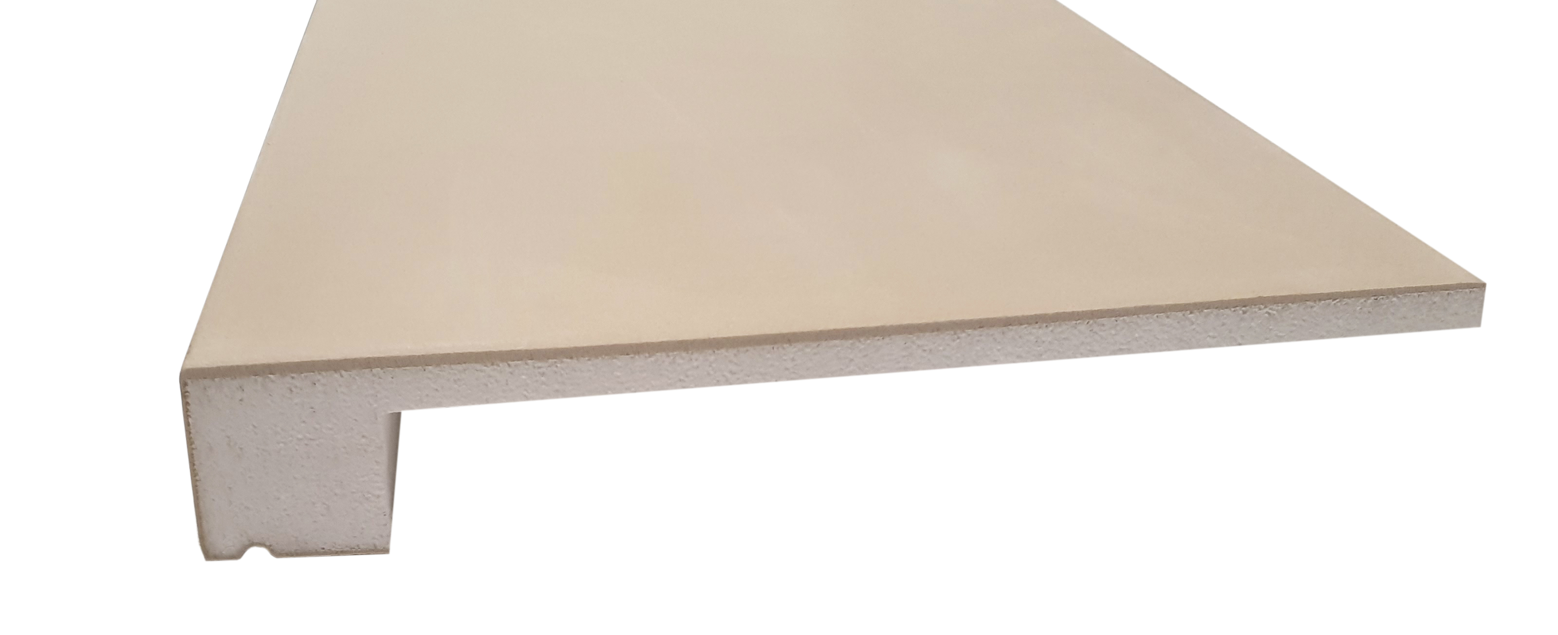 APPUI DE FENETRE POLYESTER EXPANSE HD Profondeur 400 mm x 1 500 mm large